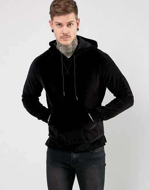 black velvet hoodie mens