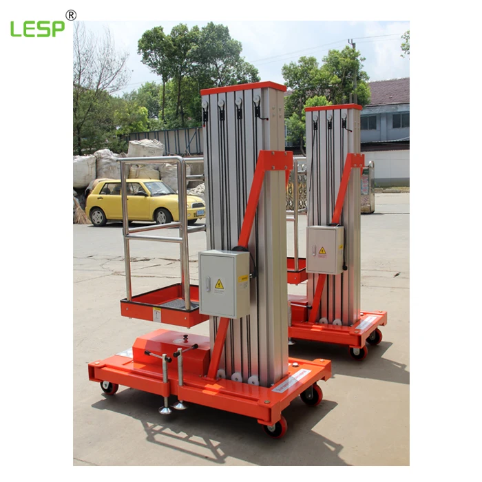 Aluminum alloy man lift/hydraulic lift platform Products from Shanghai