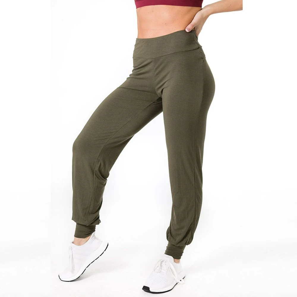 High Quality Women Sweat Yoga Pants Workout Sport Leggings Gym Active ...