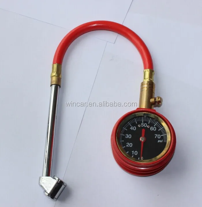 Tire Pressure Gauge With Rubber Pipe Buy Tire Pressure Gauge,Car Tire