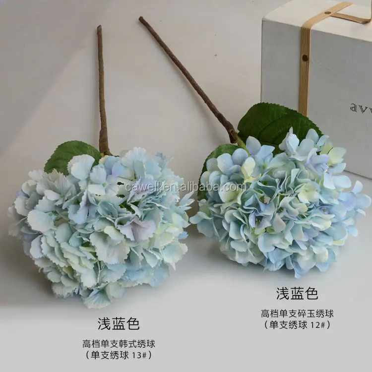 Real Touch Artificial Silk Hydrangea Flowers Buy Real Touch Hydrangea