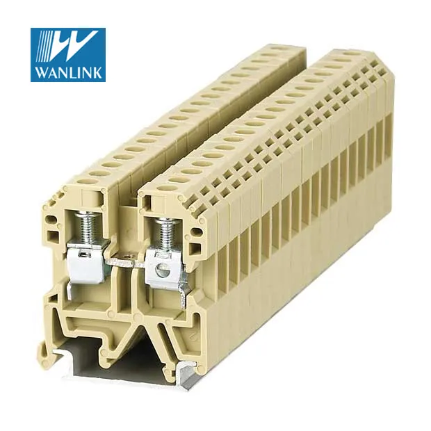 Mk Din Rail Mounted Terminal Blocks Sak6en Replace Weidmuller 25mm2