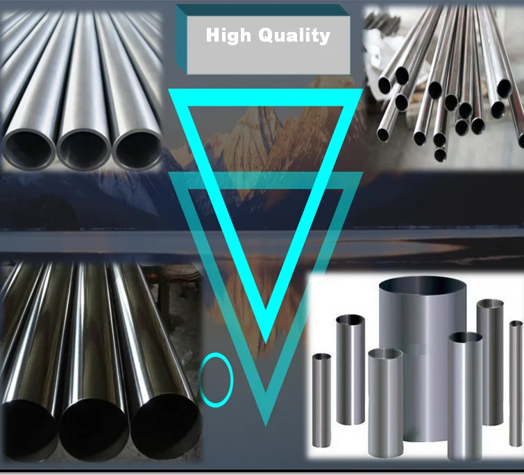 Customized Aisi 300 Series Stainless Steel Tubes 2B Surface For Decoration