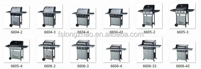 CE Approval Outdoor Foldable Barbecue Gas Grill