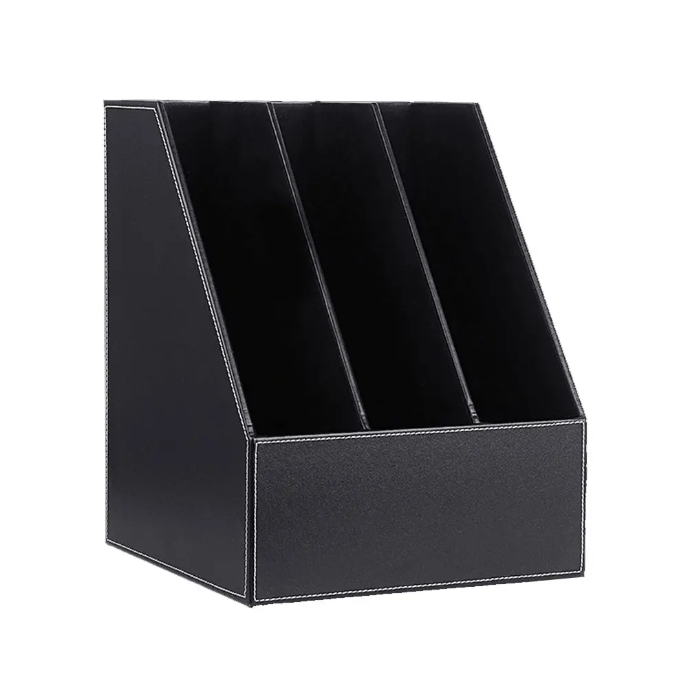 Storage Clipboard A4 Wooden File Folder / Leather Document Box / Box