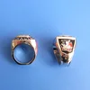 pewter rings for jewelry, baseball trader rings, casted alloy baseball trading rings