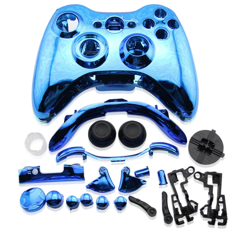 Shell for Xbox 360 Wireless Controller Housing Case for Xbox360 Wireless Game Pad Case with Buttons Kit Replacement