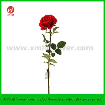 Longue Tige Artificielle Rouge Roses Fleur Buy Roses Rouges Artificiellesfleur Rose Rouge Artificiellefleur Rose Rouge Artificielle à Longue Tige