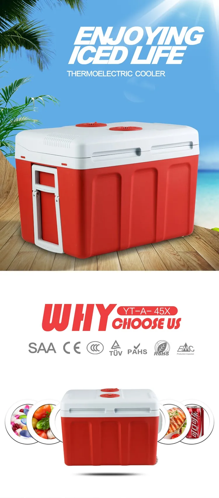 XL Portable Fridge Sauna Box, 6'3" Tall Spacious Design With