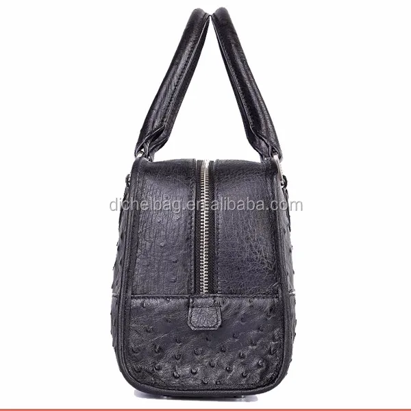 New Style Ladies Top Quality Genuine Ostrich Leather Skin Handbag - Buy