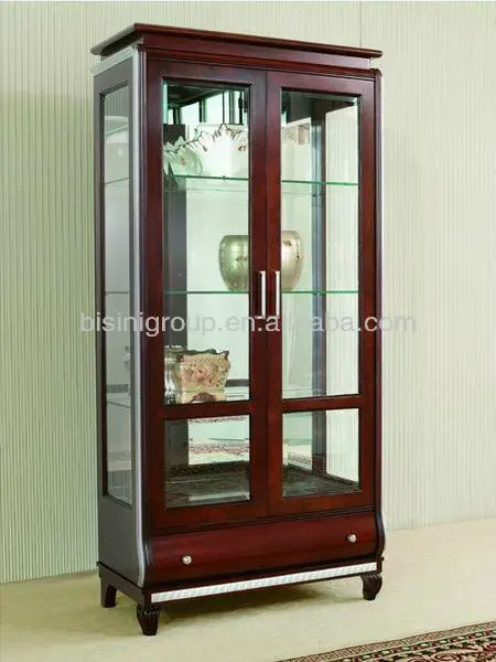 Modern Style Wooden Display Cabinet Curio Hutch Bg90367