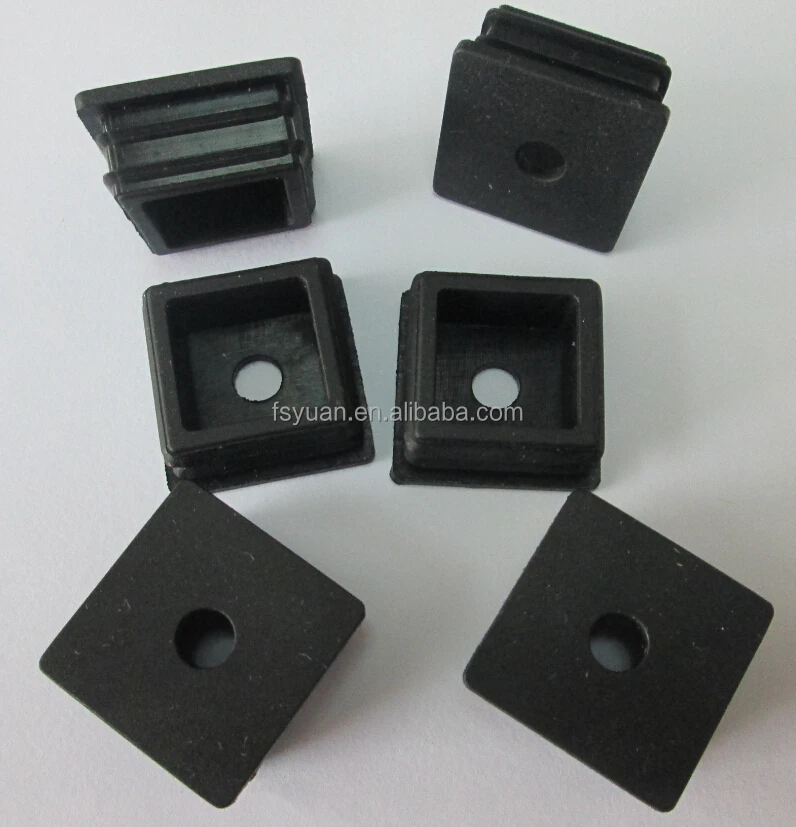Square Grommet Rubber / Rubber Cap With 