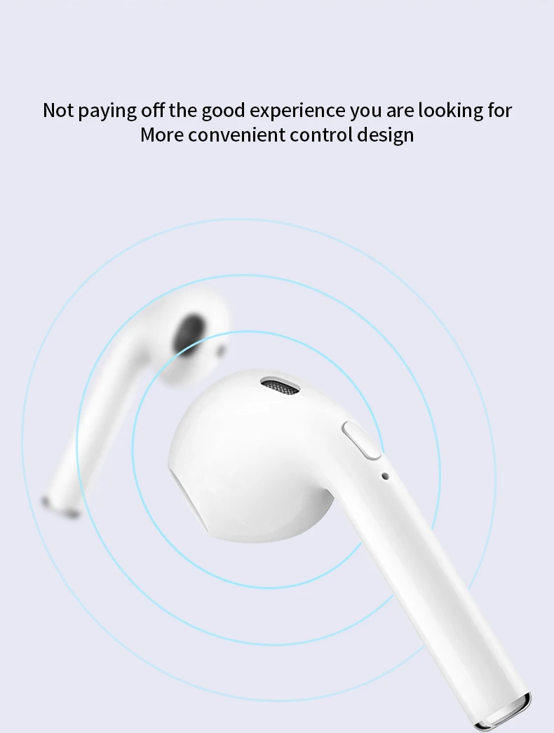 2019 wireless headphones electronics i10 tws 5.0 wireless earbuds earphone wireless headset - ANKUX.COM