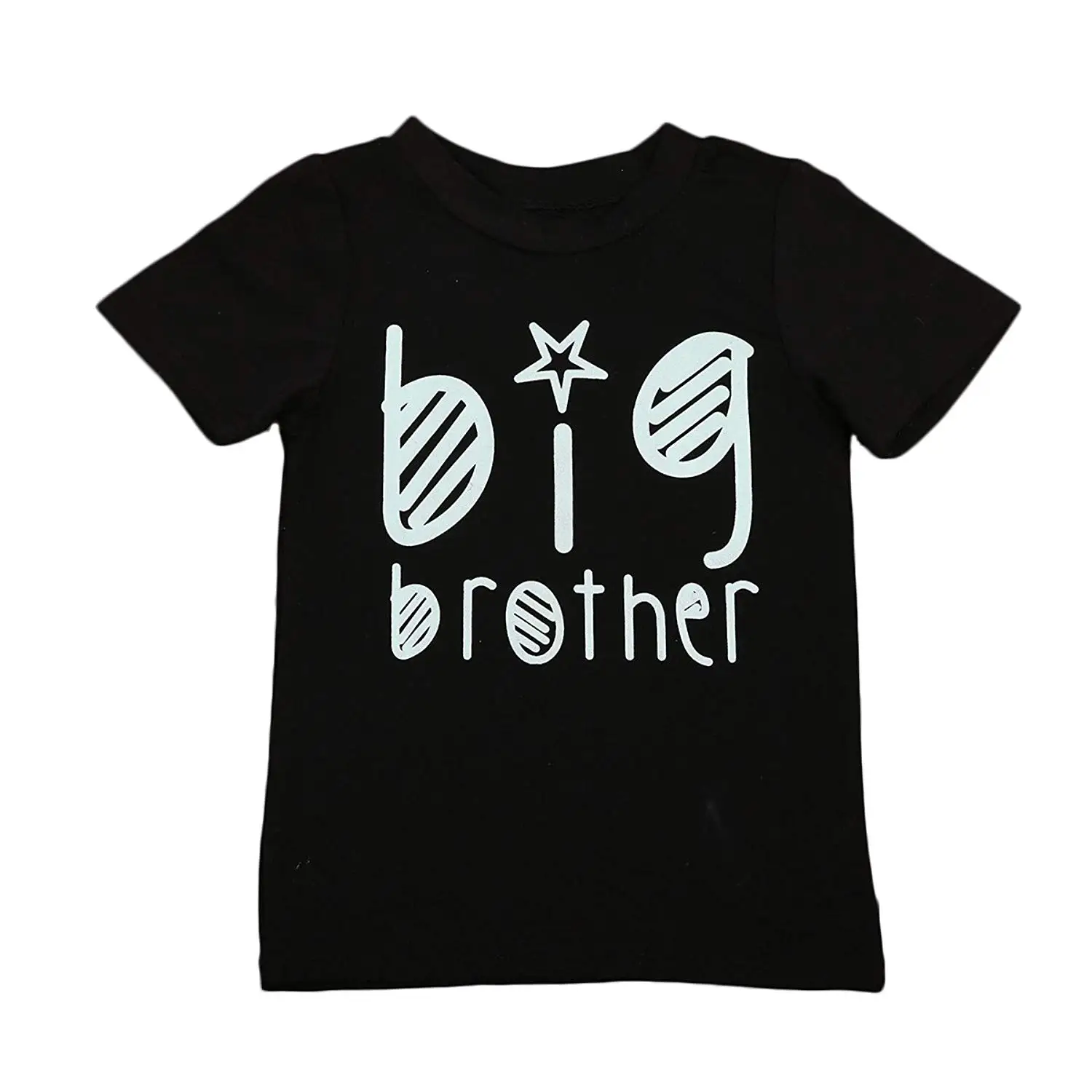 Toddler Baby Boys Girls Sibling Shirts for Big Brother and Big Sister Hipster Design 2-7Years