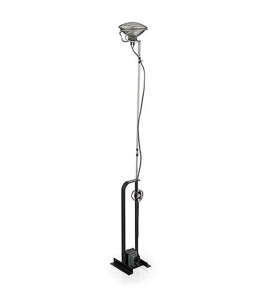 Flos Toio 300w Par56 Halogen Floor Lamp Dimmer Dimmable Black Flos Toio 300w Par56 Halogen Floor