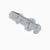 1/4 polycarbonate plastic rubber tube pipe hose barb female luer adapter lock connector fitting