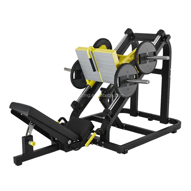 commerical indoor hammer strength 45 degree linear leg press jg