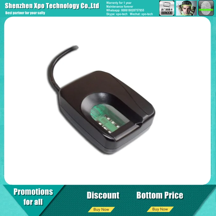 Portable Usb Biometric Fingerprint Reader Compatible With Windows Linux