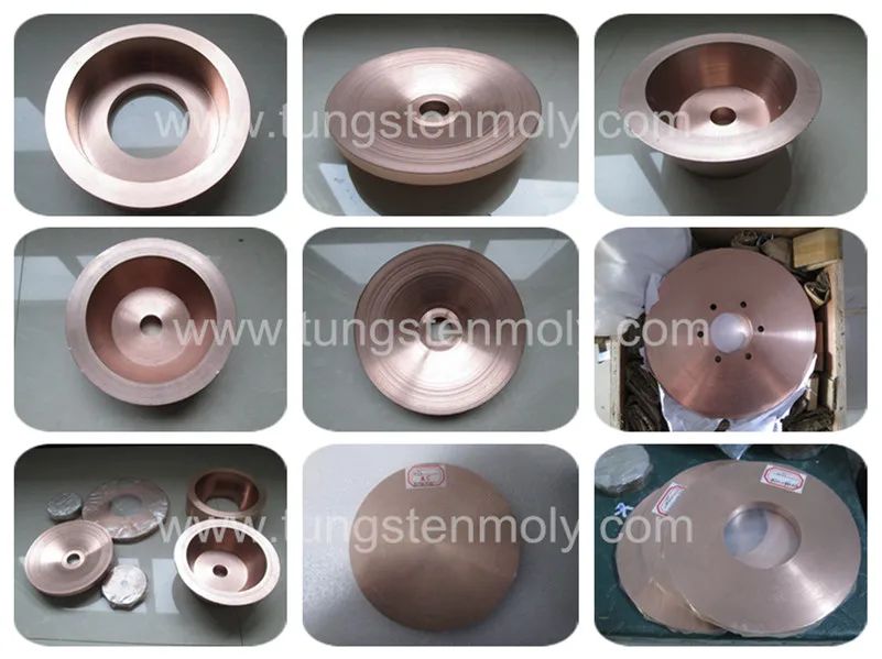 Copper Tungsten Grinding Wheel And Disk Erosion Electrodes For Pcd