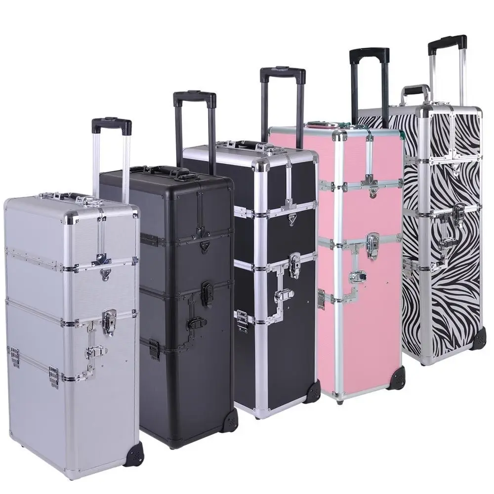 makeup artist bag on wheels