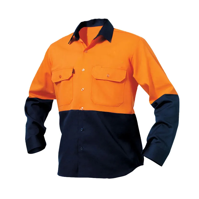 work shirts orange