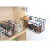 hanging wire storage baskest for bedroom bathroom kitchen Daily Mess Storage