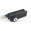 4 digits mechanical combination code cam lock with master key for public drawer/ cabinet/locker