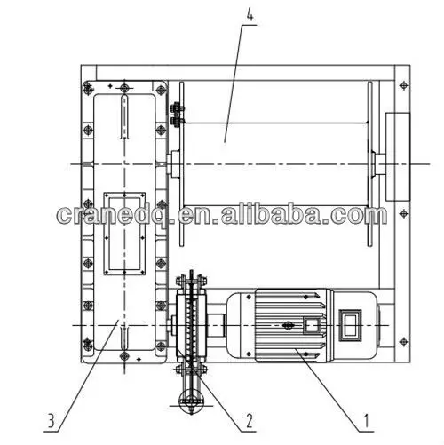 JK Series High Speed Electric Cable Pulling Winch