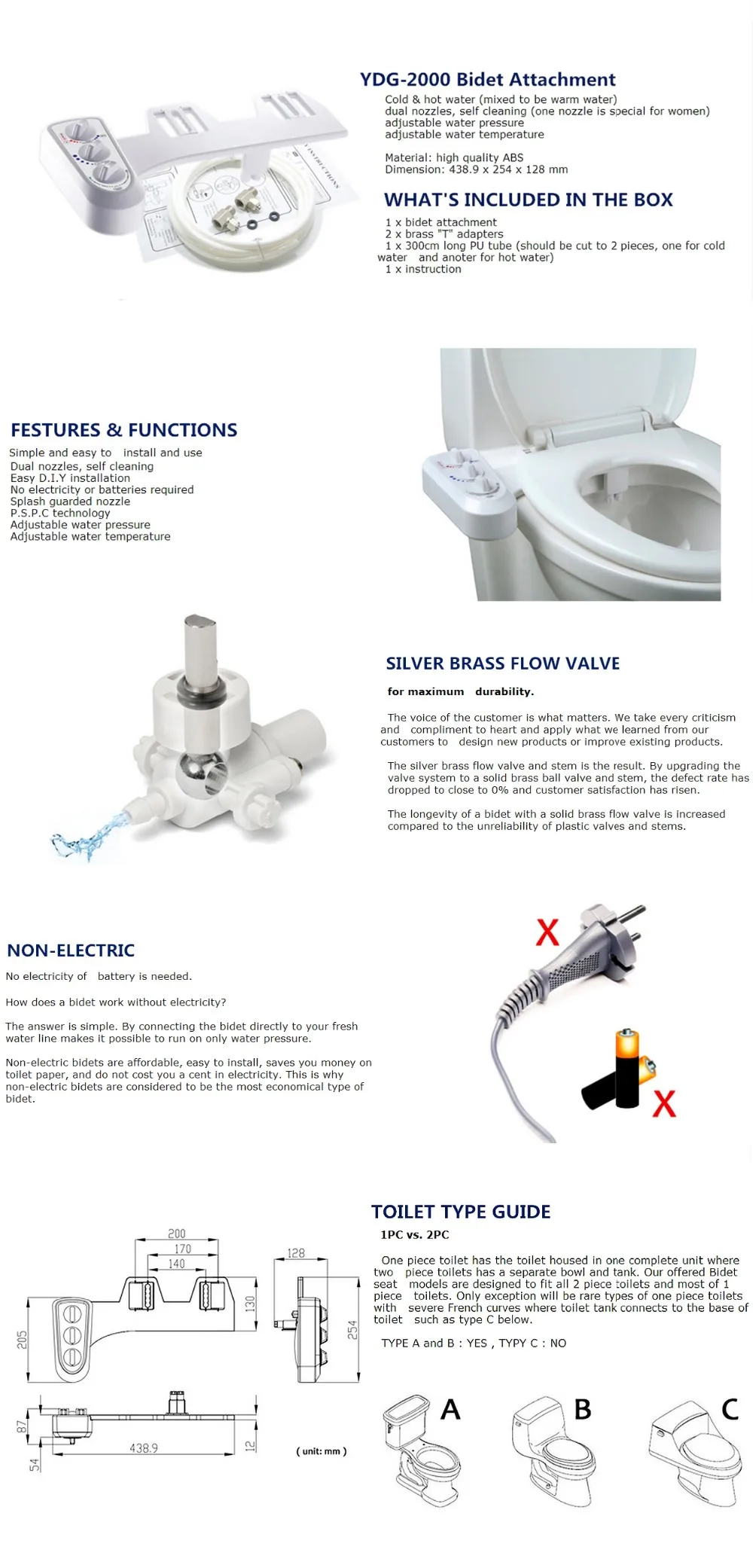 Toilet Jet Spray Bidet Fresh Water Bidet Toilet Seat Cb2000 Buy Fresh