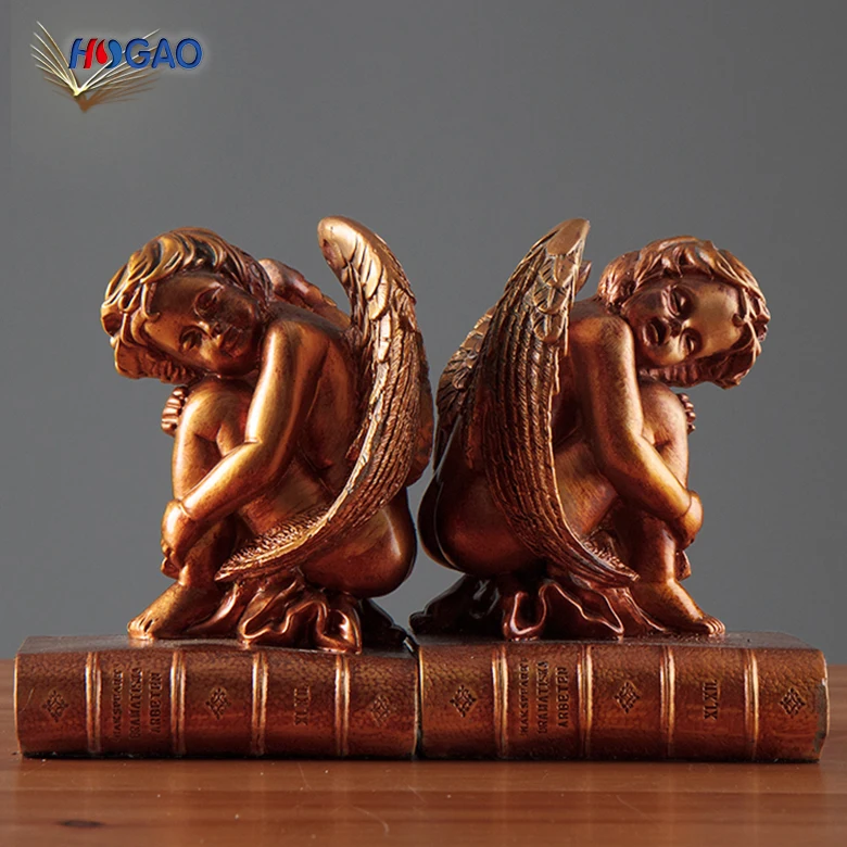 Oem Bookshelf Polyresin Decorative Unique Office Supplies Fun