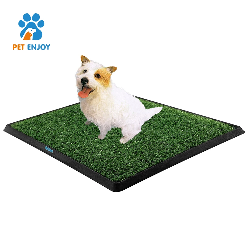Puppy Pet Potty Training Pee Indoor Outdoor Toilet Dog Grass Mat Pad for Dog