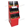 OEM Customized POS Floor Display Floor Stand Cardboard Wine Rack Display
