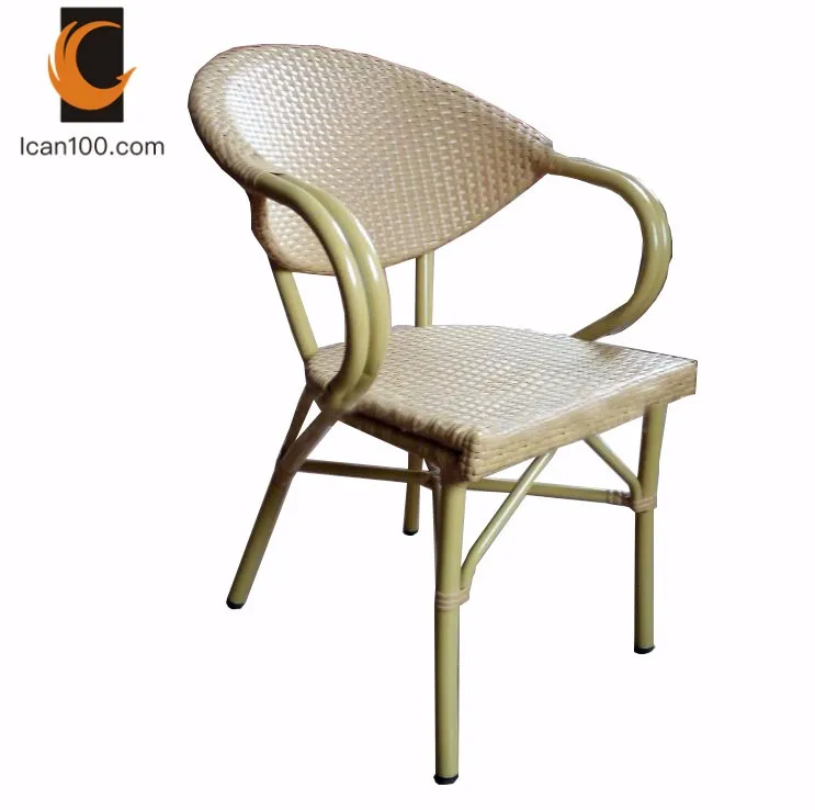 Over 200kg Bearing Rattan Wicker Chair Outdoor Bamboo 