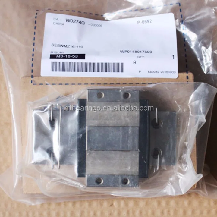 Original Misumi Linear Guide Rail Sebwm12 Sebwmz12 Se2bwmz12 Sebwml12