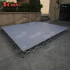 TourGo Aluminum Portable Drum Stage Riser With Carpet Stage Platform