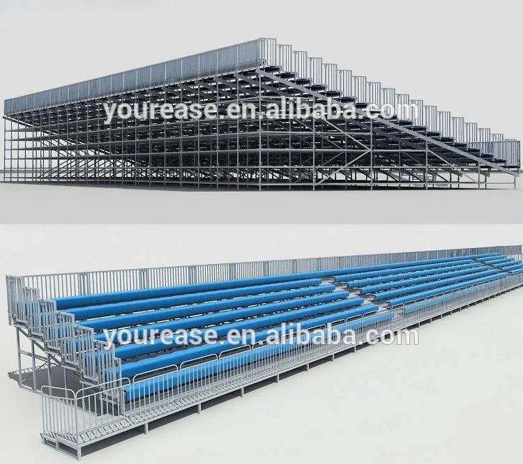 Yourease Stadium I-Beam Structure Bleacher - Durable & Safe