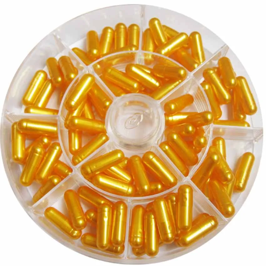 Best price 60000pcs/carton separated clear veg capsules size 00