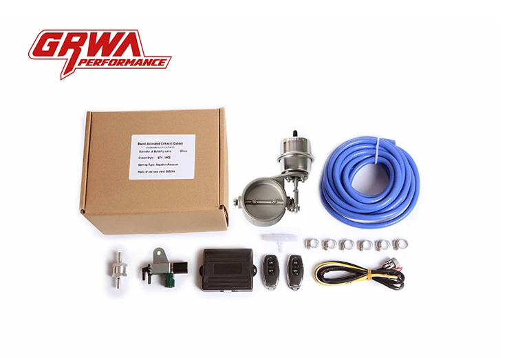 Exhaust Muffler With Valve Cutout Remote