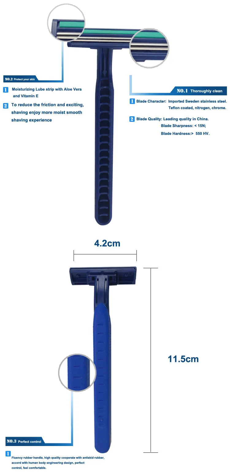 D225l New Twin Stainless Steel Disposable Shaving Razor Blades Buy