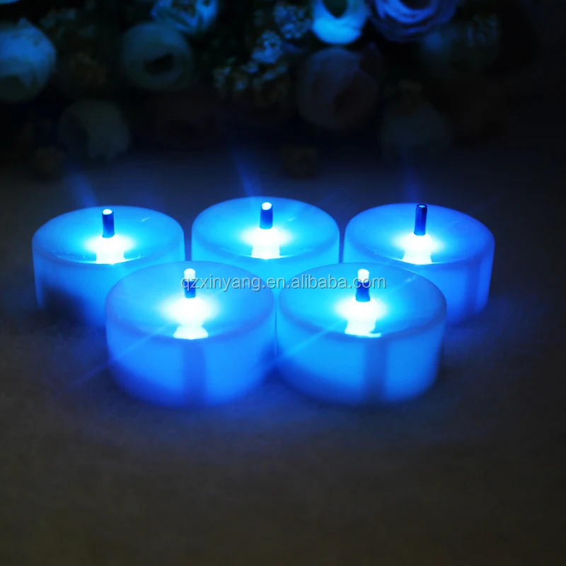 Christmas LED Tea light Candle Flameless LED Teal Light Battery Operated LED Candles