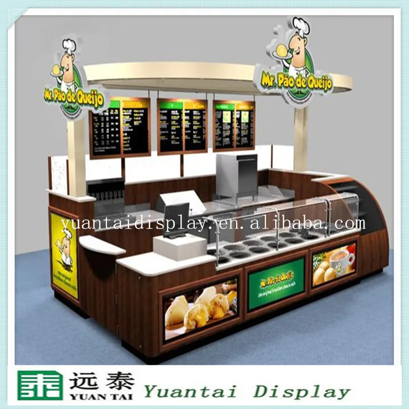 Modern Fast Food Display Kiosk - Buy Outdoor Food Kiosk,Outdoor Fast ...