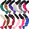 Aisi Hair Heat Resistant Synthetic Fiber High Quality Jumbo Braid Hair Ombre Color Hairpieces for Women