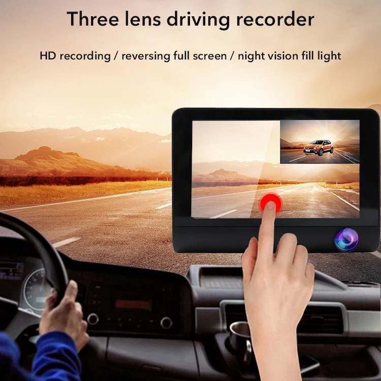 3 lens car dash9