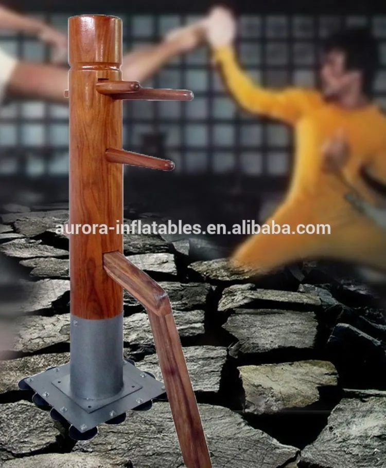 2014 se vend le mieux les arts martiaux mannequin de bois fabriqués en