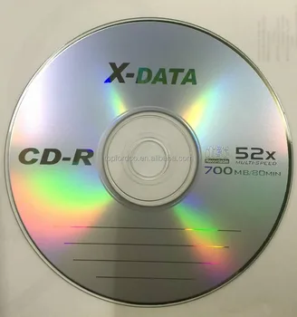 52x Blank Cd R Made From 100 Virgin Material Xdata Brand Or Oem