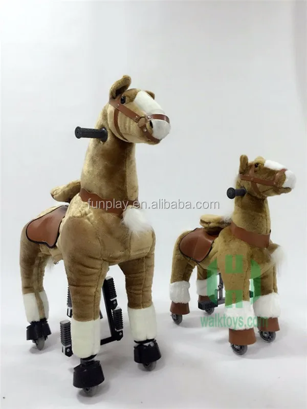 plush animal riding toys