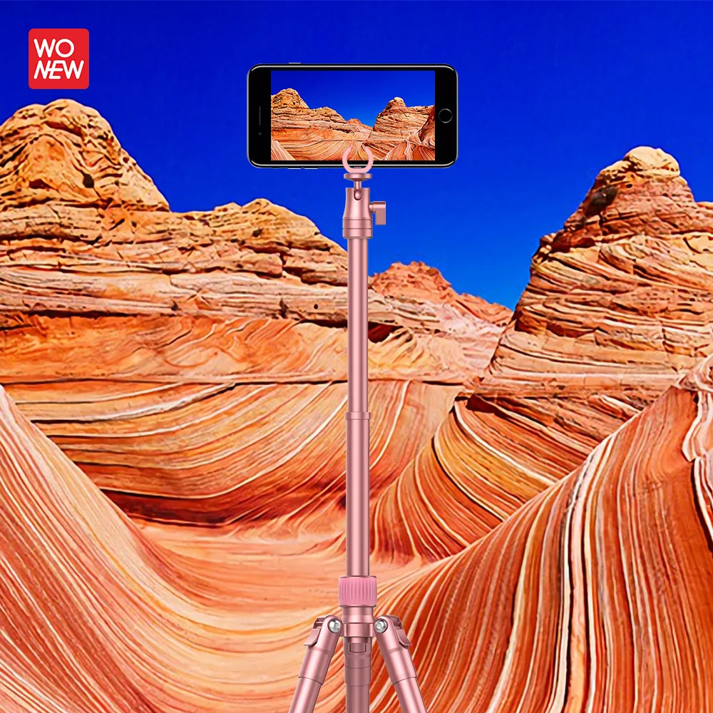 Professional flexible aluminum mini tripod for digital camera or phone