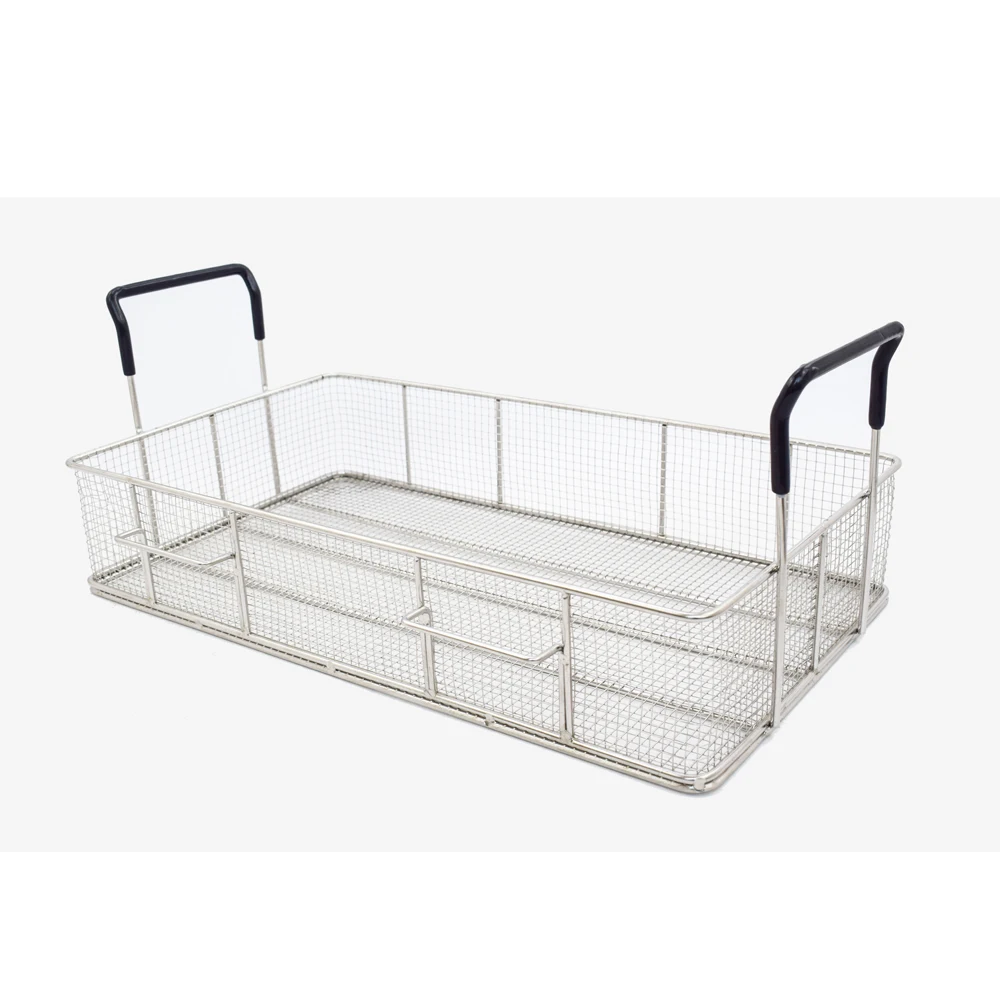 Commercial Rectangle Stainless Steel Wire Mesh Cooking Fry Basket Buy