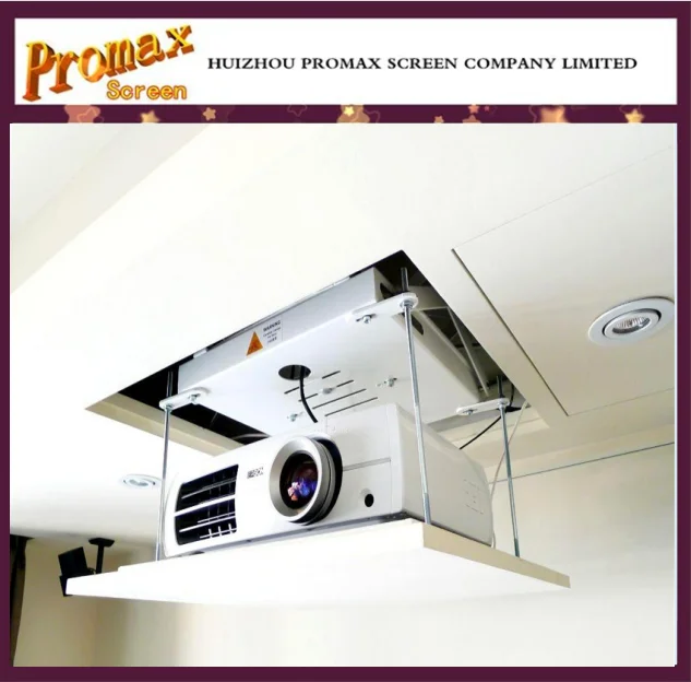 Ceiling Hidden Mount Motorized Projector Lift Electric Projector