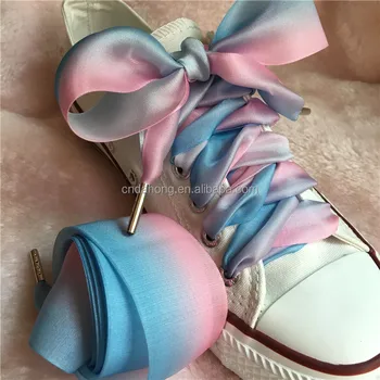 40mm Flat Ribbon Shoelaces For Canvas 